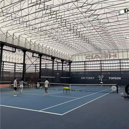 电动网球场棚