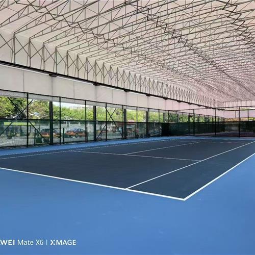 电动网球场棚