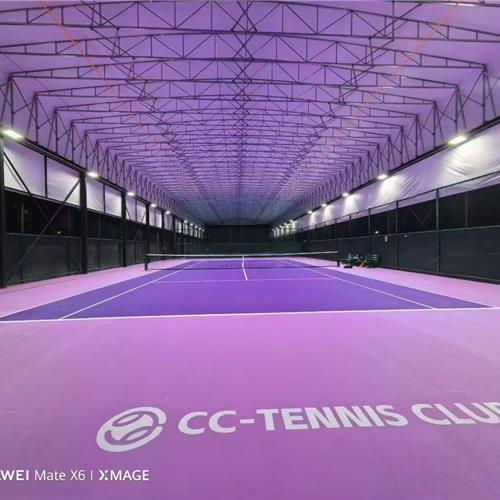 电动网球场棚