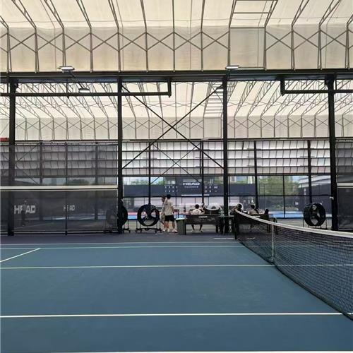 电动网球场棚