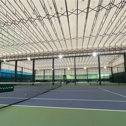 电动网球场棚
